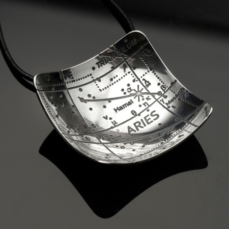 Aries Constellation Pendant