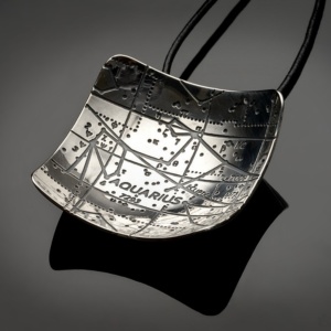 Aquarius Pendant by Mary Laur Jewelry